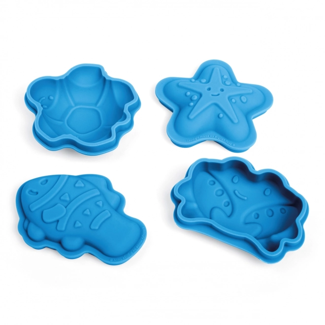 Forme da Spiaggia Ocean Blue di Bigjigs Toys