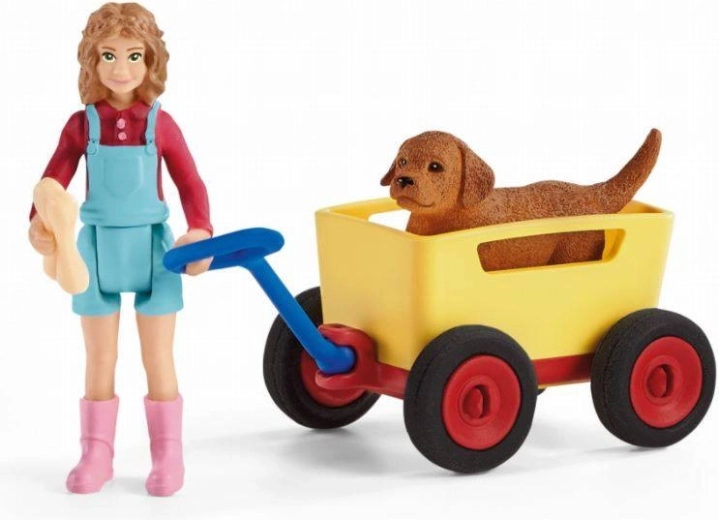 Dolce cagnolino e osso come accessorio