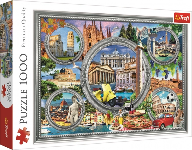 Puzzle Trefl Vacanze in Italia 1000 pezzi