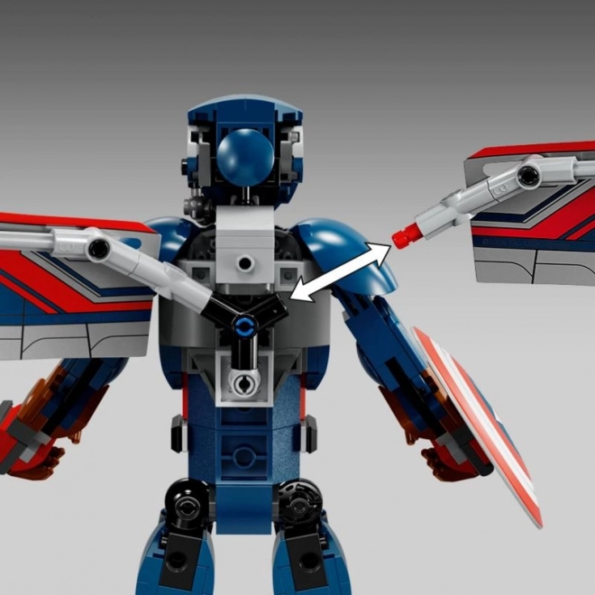 Costruisci Captain America - LEGO Super Heroes
