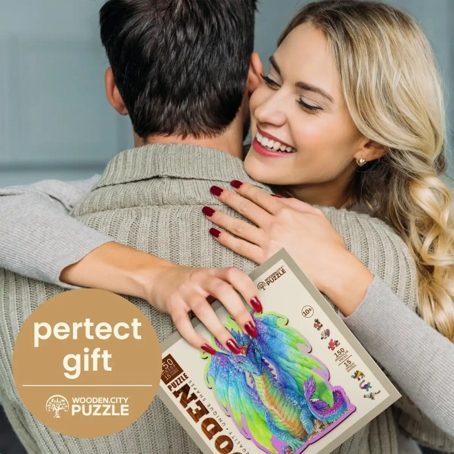 Puzzle in legno Drago maestoso 150 pezzi