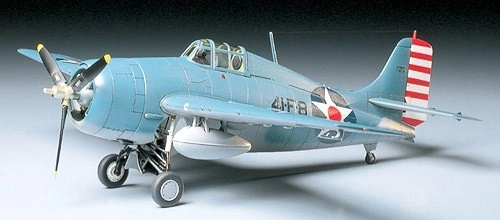Modello in plastica Grumman F4F-4 Wildcat