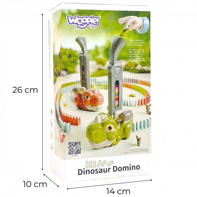 Treno elettrico Domino Dinosauro WOOPIE