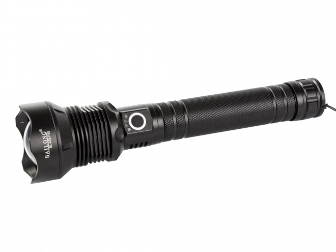 Torcia tattica militare Bailong con LED Cree XHP90