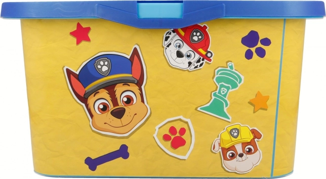 Scatola di stoccaggio Paw Patrol 13l