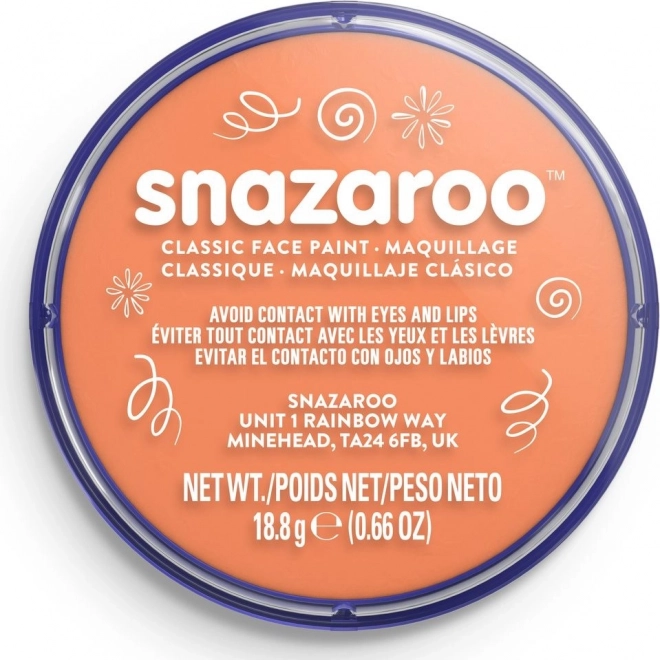 Snazaroo vernice per il viso albicocca 18ml