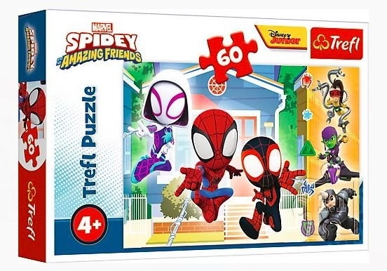 Puzzle Trefl nel mondo di Spidey 60 pezzi