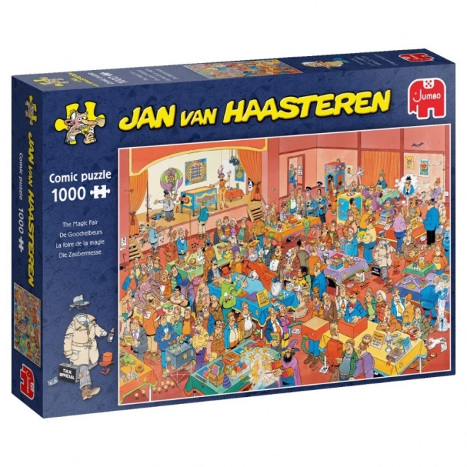 Puzzle Jumbo di Jan van Haasteren Magico Luna Park 1000 Pezzi