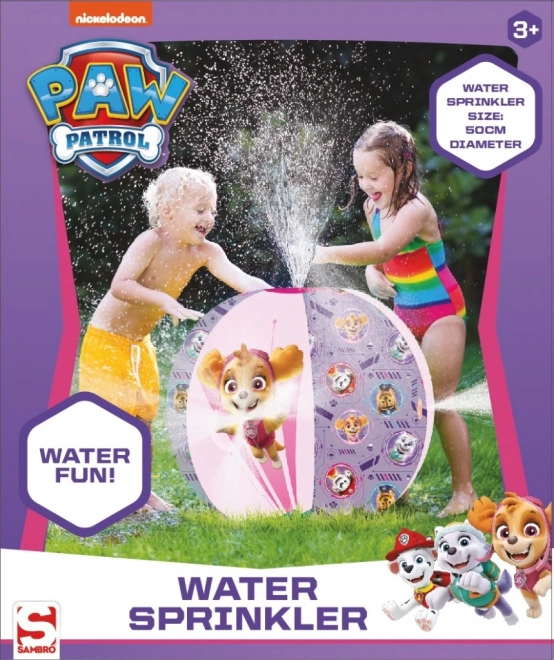 Pallone Sprinkler Gonfiabile Paw Patrol Rosa