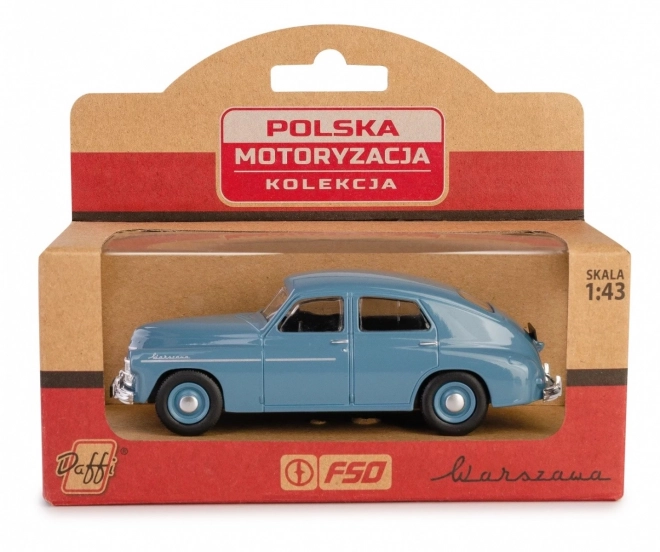 Veicolo storico Warszawa M20 grigio