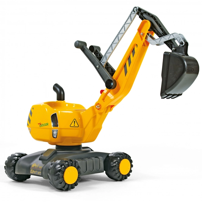 Escavatore giocattolo RollyDigger giallo