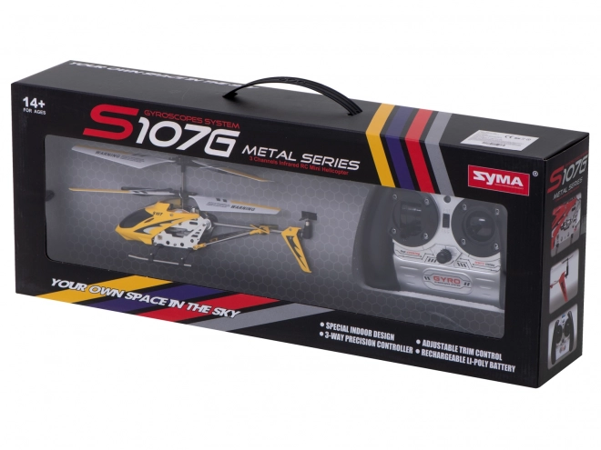 Elicottero telecomandato RC SYMA S107G blu