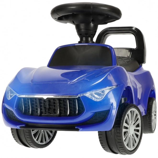 Jeep per bambini con luci e suoni blu – blu