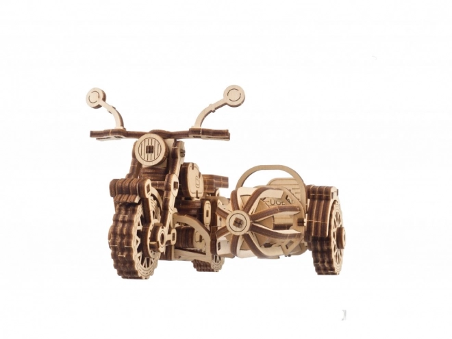 Puzzle Meccanico in Legno 3D UGEARS Harley Potter Moto Volante di Hagrid