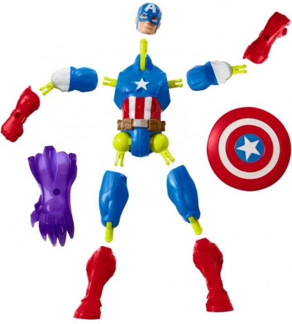 Avengers Mixmashers Capitano America figura