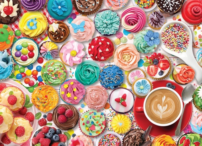 Puzzle Eurographics Festa dei Cupcakes 1000 pezzi