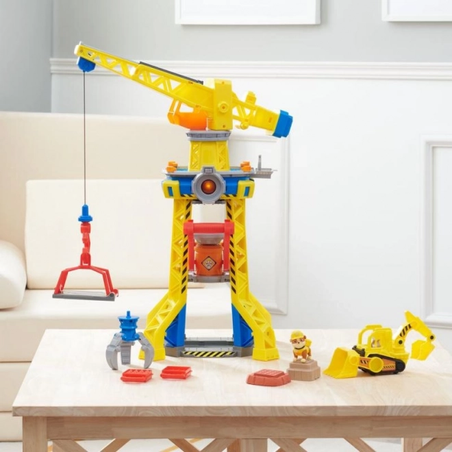 Set veicoli Paw Patrol Rubble e la sua squadra: Torre Gru