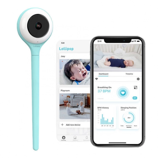 Baby Monitor Lollipop Turquoise