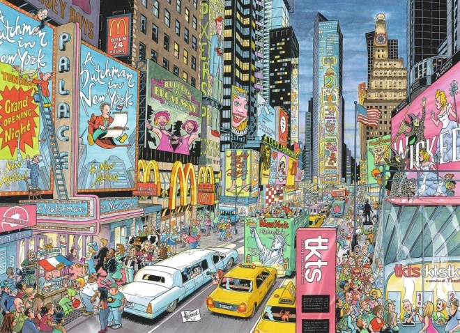 Puzzle Ravensburger città del mondo: New York 1000 pezzi