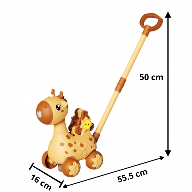 Macchina per bolle di sapone Giraffa 2 in 1 per bambini