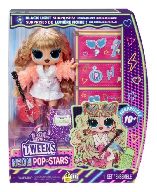 L.O.L. Surprise! Neon Pop Star Tweens bambola - Thea Stars