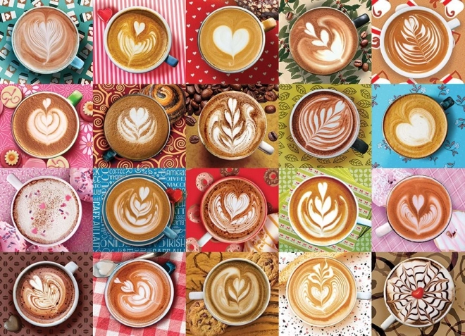 Motivo latte art affascinante