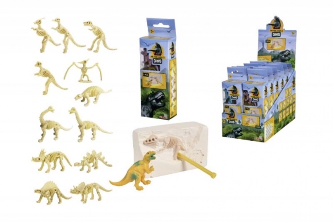 Set di scavo dinosauro 12 tipi