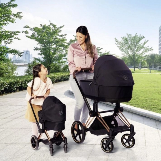 Passeggino per bambole Cybex 3 in 1 nero