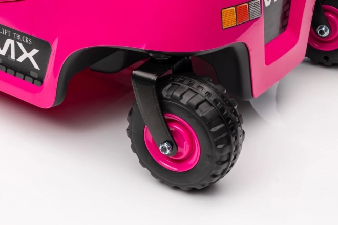 Carrello elevatore elettrico rosa