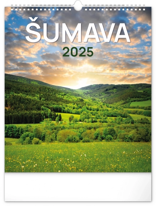 Calendario Murale Šumava 2025