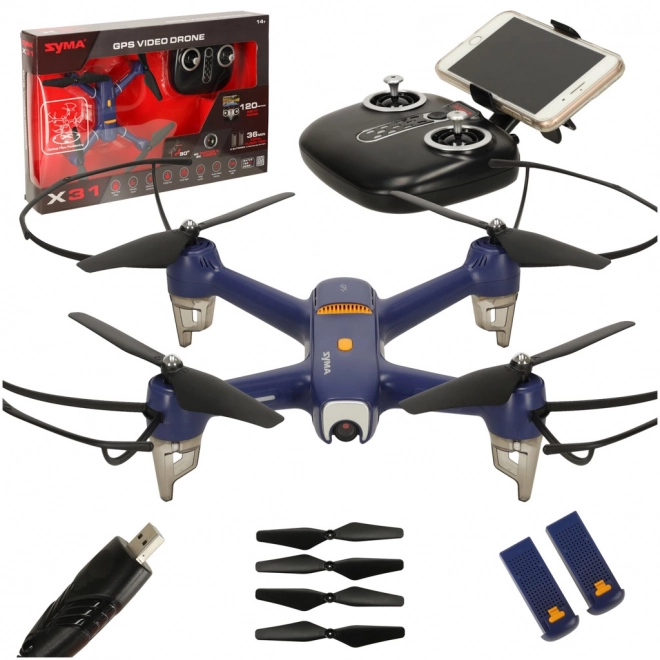 Dron Syma X31 Con Camera HD e GPS