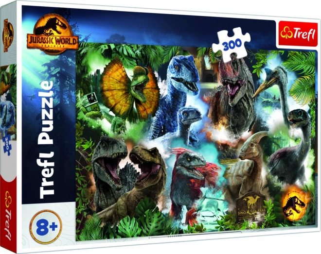 Puzzle 300 pezzi Dinosauri preferiti Jurassic World