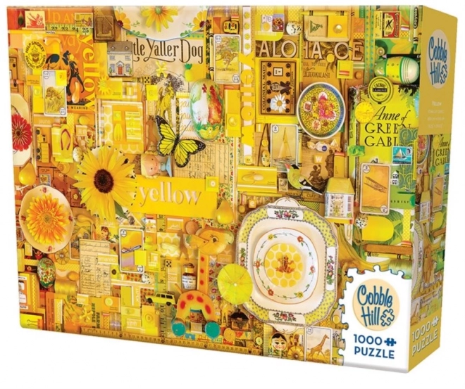 Puzzle Arcobaleno Giallo 1000 Pezzi