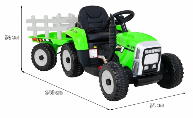 Camion con rimorchio BLOW Verde