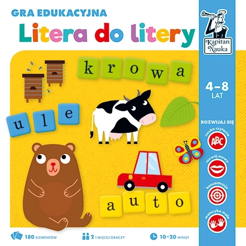 Gioco educativo lettera per lettera per bambini 4-8 anni