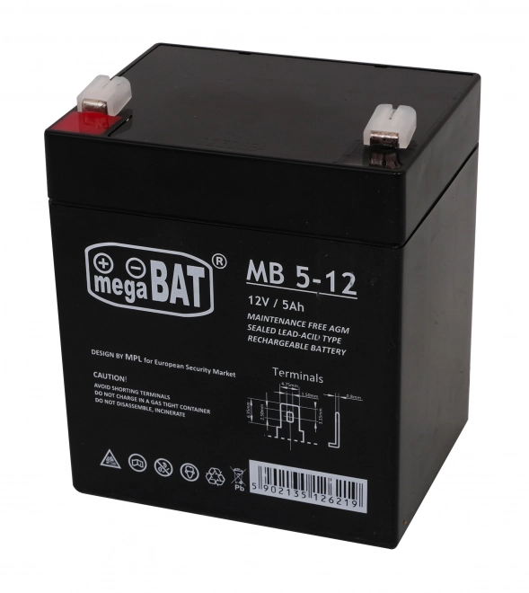 Batteria 12V 5AH per Veicoli