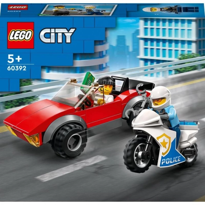 Moto della Polizia - Inseguimento con Auto LEGO City