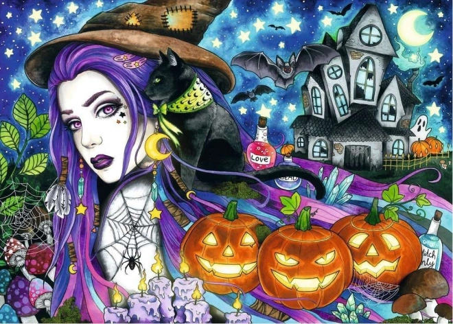 Puzzle di Halloween 1000 Pezzi Ravensburger