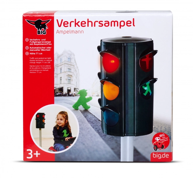 Grande Semaforo con Commutazione Automatica delle Luci