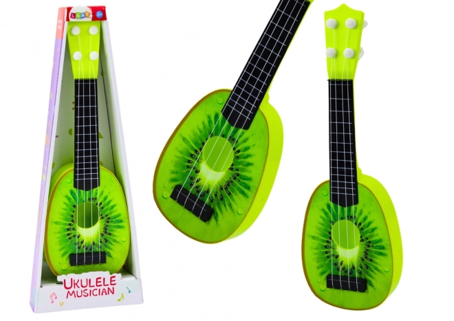 Ukulele per bambini - design Kiwi