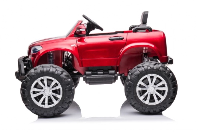 Auto a Batteria per Bambini Mercedes 4x4 Rosso Metallizzato