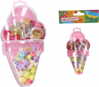 Set di perline a forma di gelato