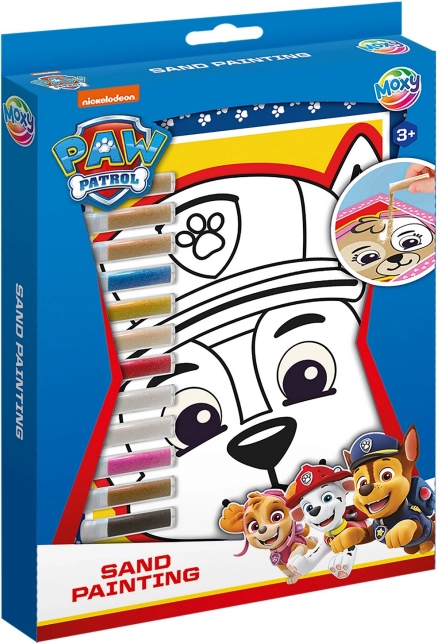 Set creativo di pittura con sabbia Paw Patrol