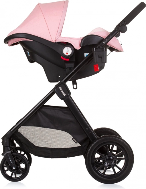 Passeggino combinato 2 in 1 Chipolino Harmony Blu – Fenicottero