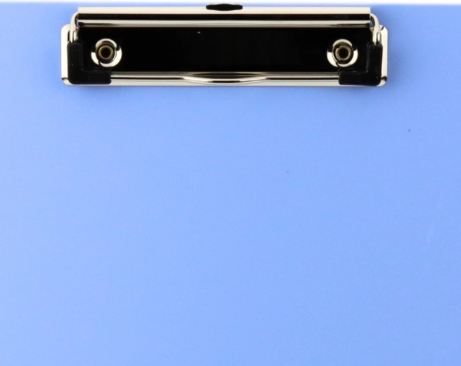 Tavoletta per scrivere blu con clip e righello A4 in plastica