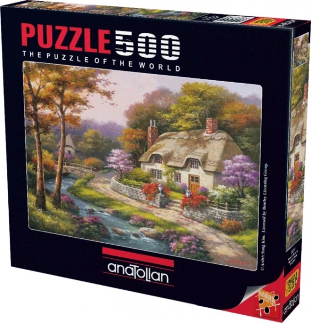 Puzzle Casetta Primaverile 500 Pezzi