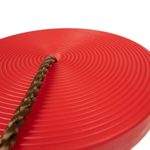 Altalena da giardino circolare in plastica per bambini