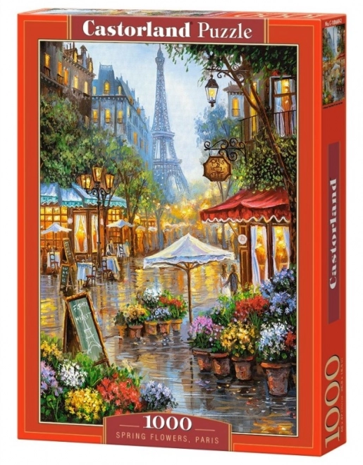 Puzzle 1000 pezzi Fiori primaverili Parigi