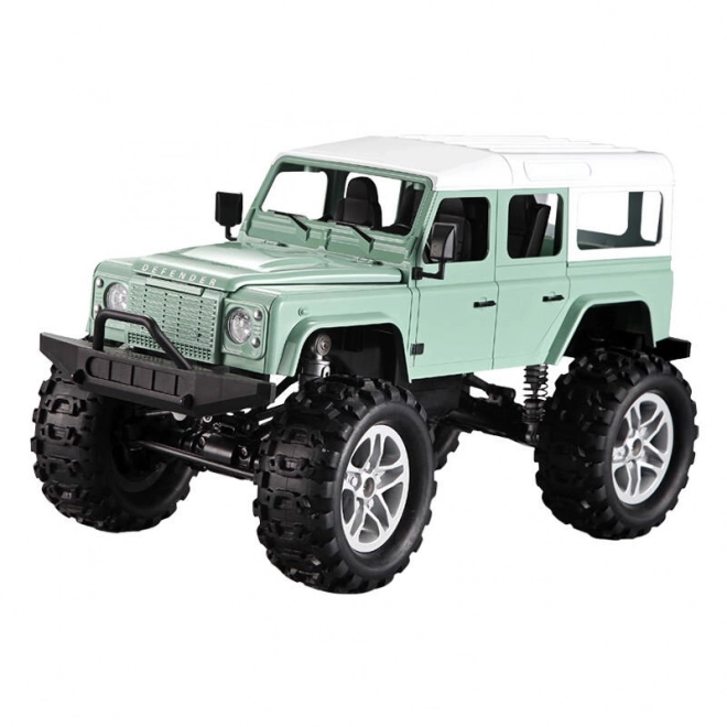 Auto telecomandata Land Rover Defender verde 1:14