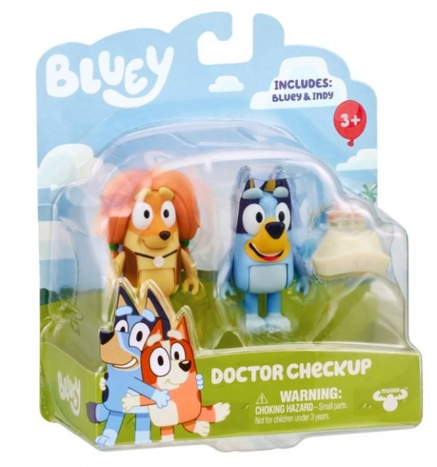 Set di figurine Bluey Visita dal Dottore